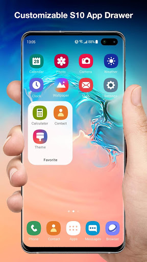 اسکرین شات 8 برنامه Galaxy S10 Launcher for Samsung