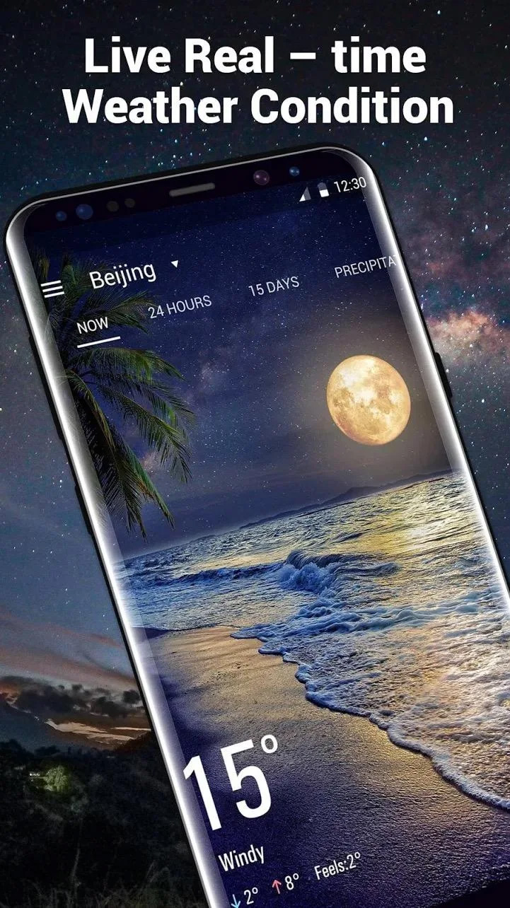 اسکرین شات 1 برنامه Amber Weather Elite