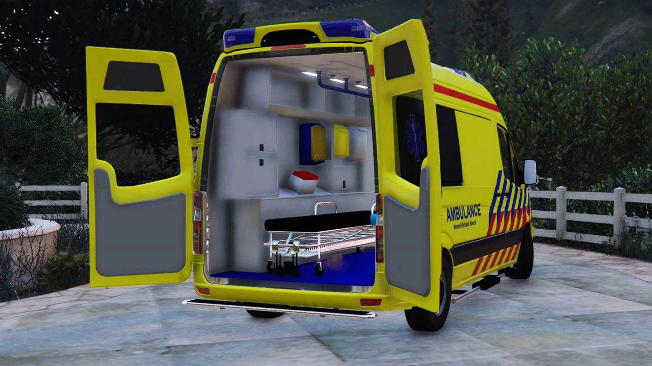 اسکرین شات 3 بازی Ambulance Simulator Game Extre