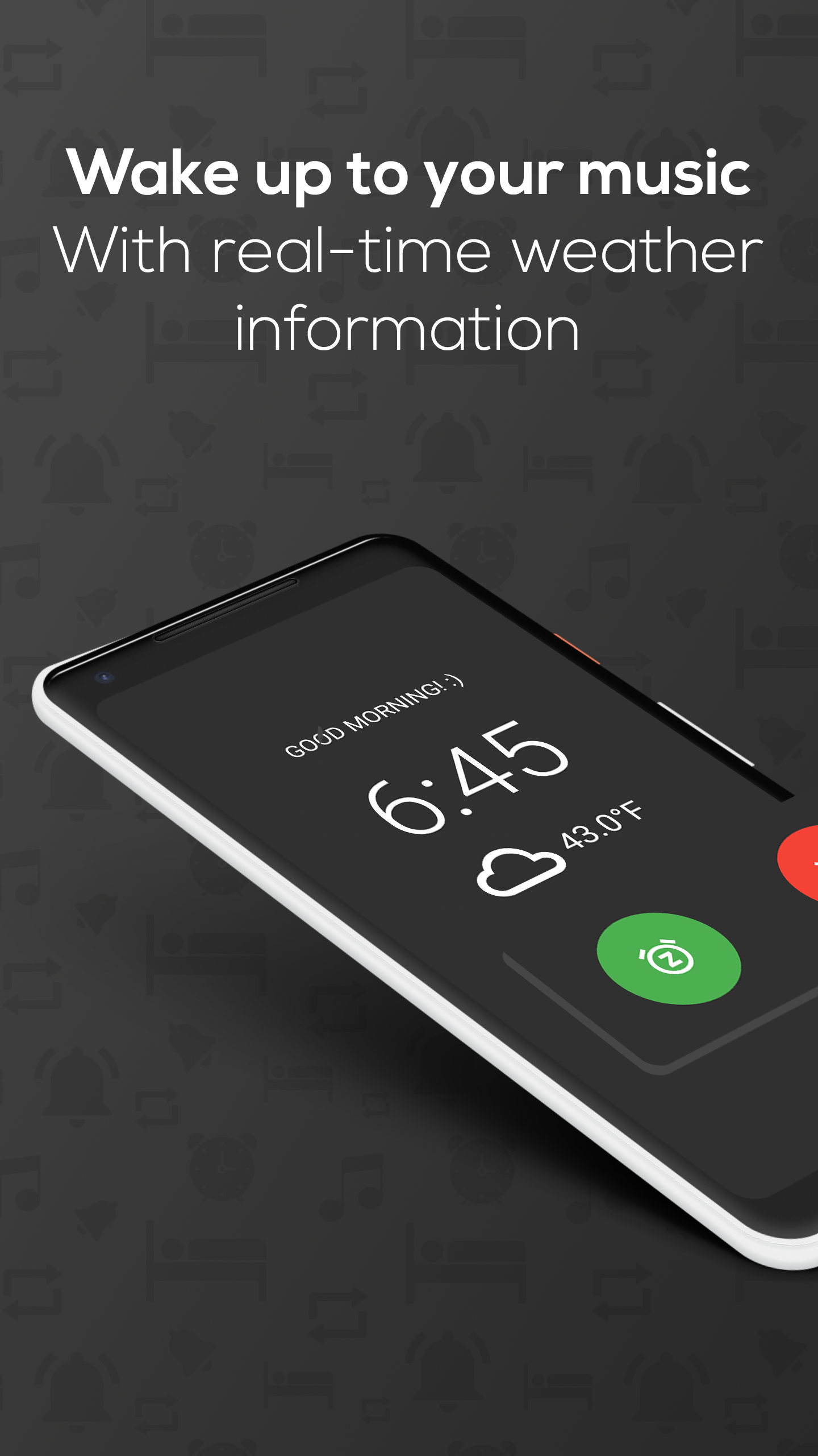 اسکرین شات 2 برنامه Alarm Clock for Heavy Sleepers