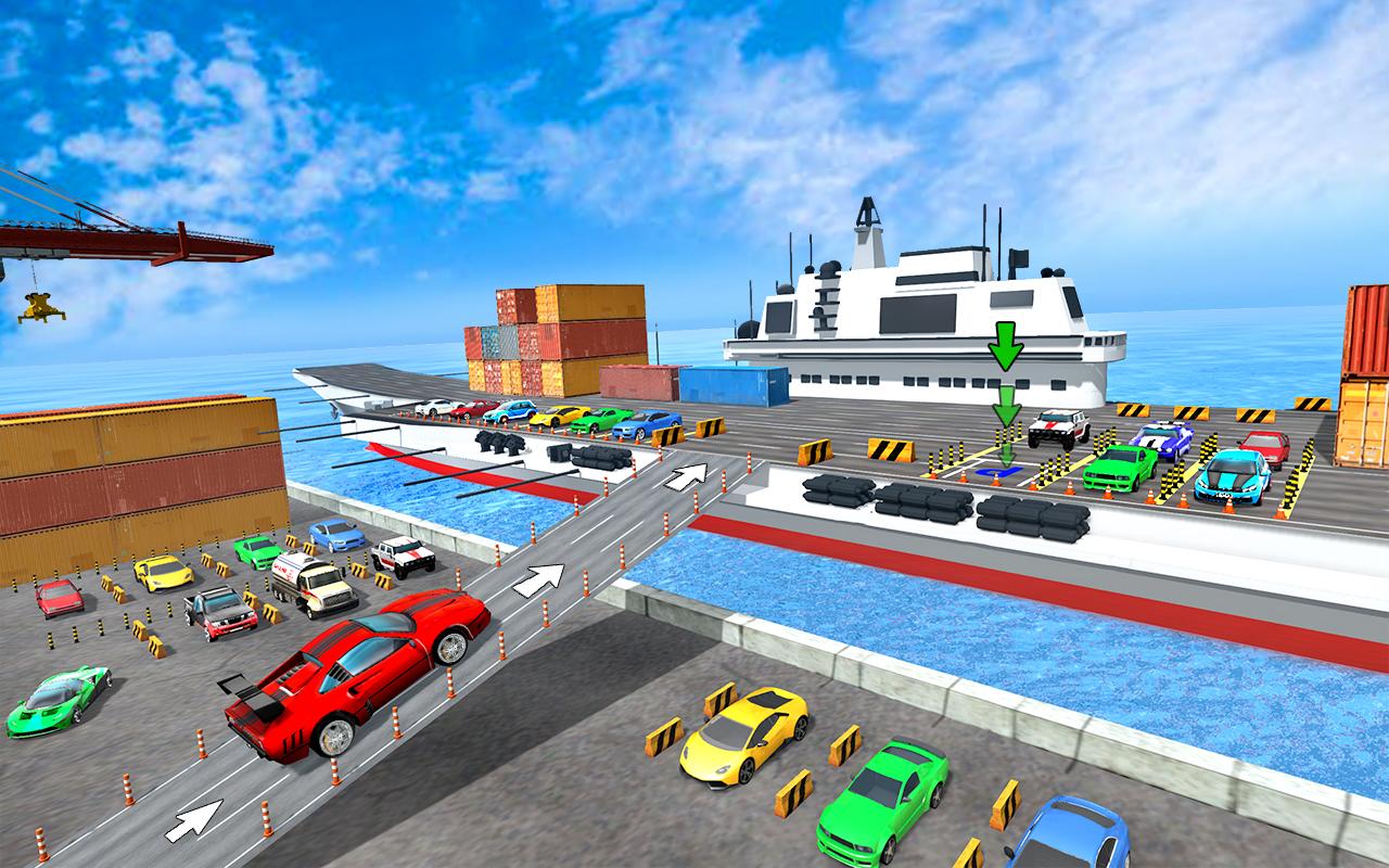 اسکرین شات 2 بازی Car Park Ship Drive Simulator