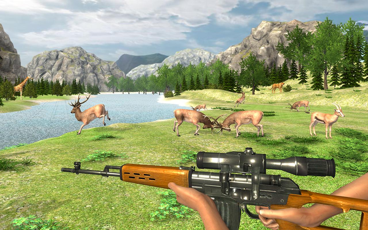 اسکرین شات 2 بازی Real Jungle Animals Hunting