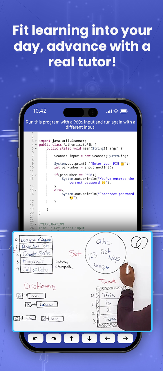 اسکرین شات 4 برنامه Learn Java & Code : EasyCoder