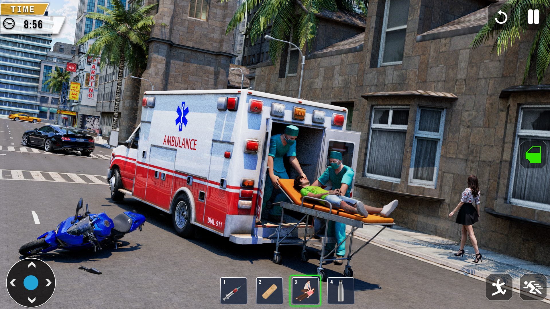 اسکرین شات 2 بازی Rescue Ambulance Simulator 3D