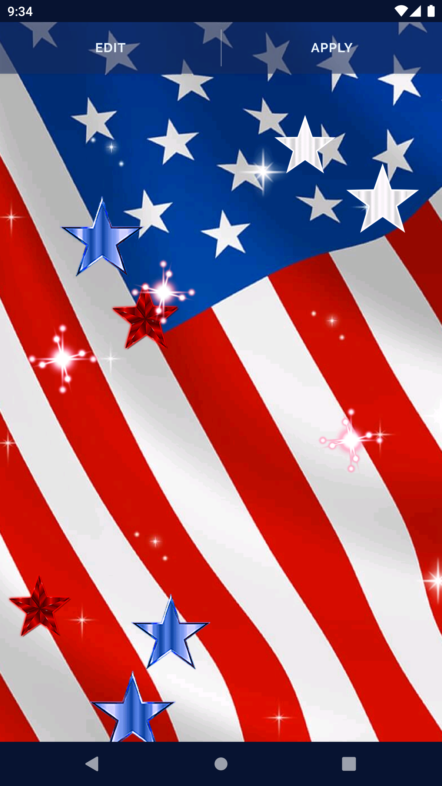 اسکرین شات 7 برنامه American Flag Wallpapers