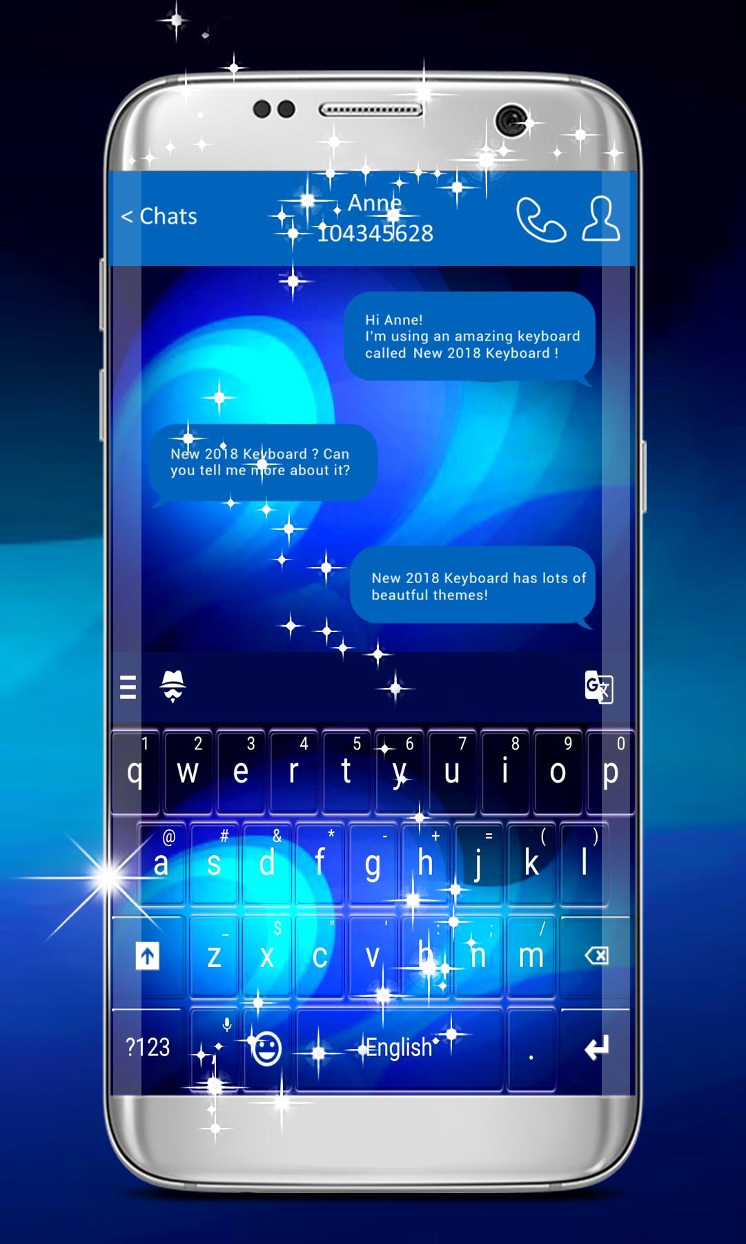 اسکرین شات 1 برنامه Keyboard For Huawei