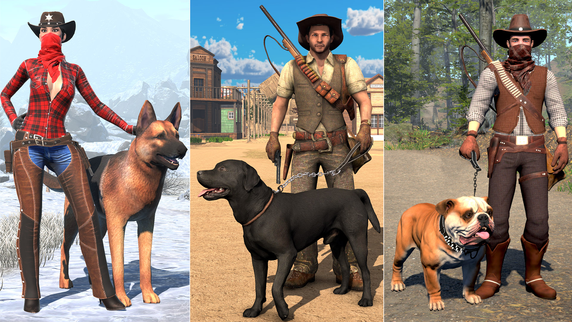 اسکرین شات 2 بازی Western Gunfitgher Cowboy Game