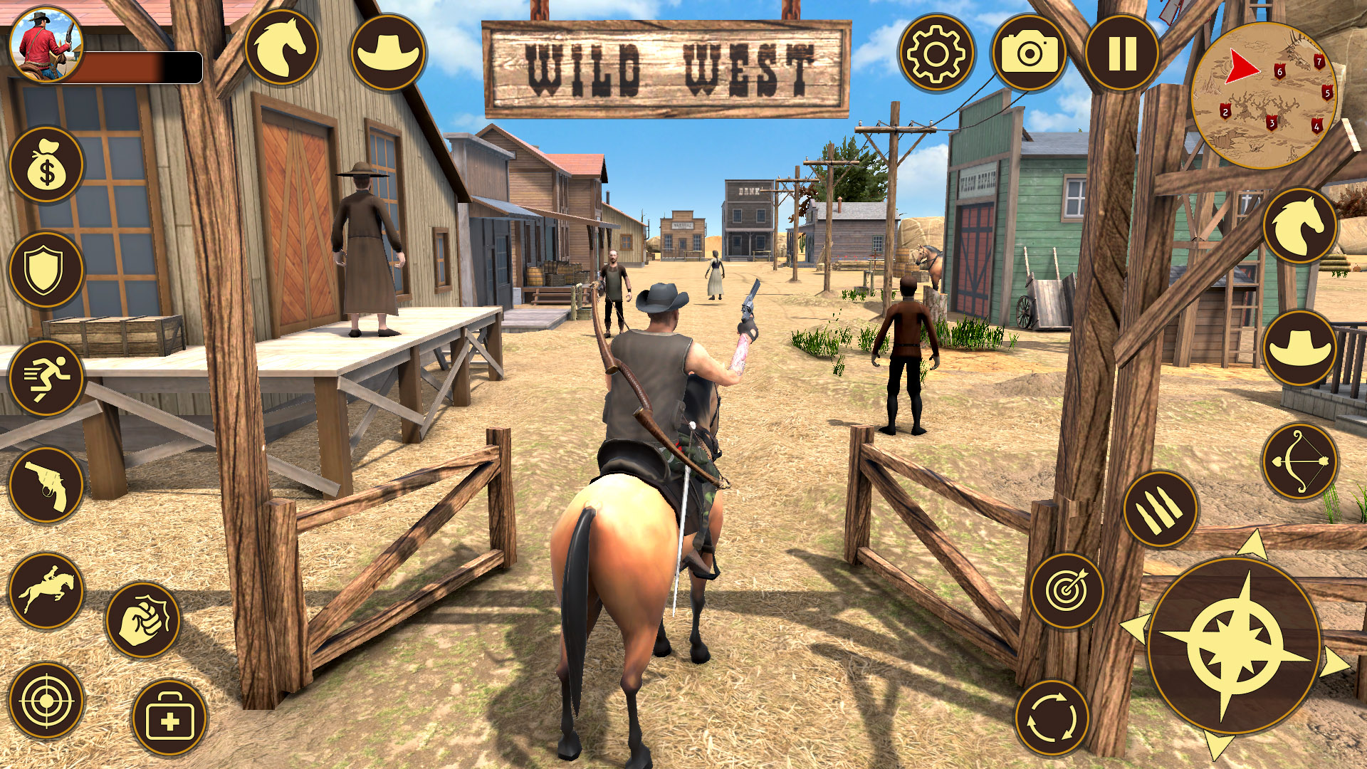اسکرین شات 7 بازی Western Gunfitgher Cowboy Game