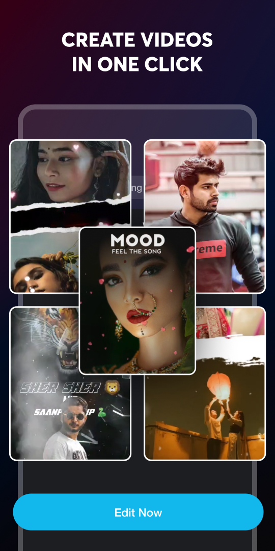 اسکرین شات 3 برنامه Amily: AI Art Video Maker