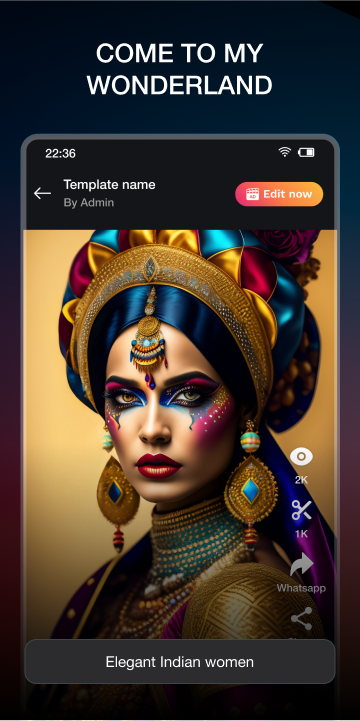 اسکرین شات 2 برنامه Amily: AI Art Video Maker