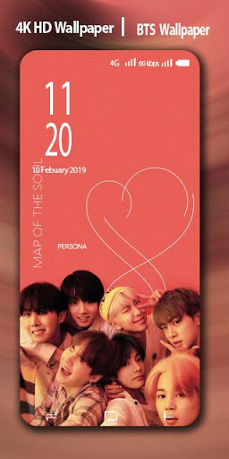اسکرین شات برنامه BTS Wallpaper 1000+ Premium Background KPOP Super 7