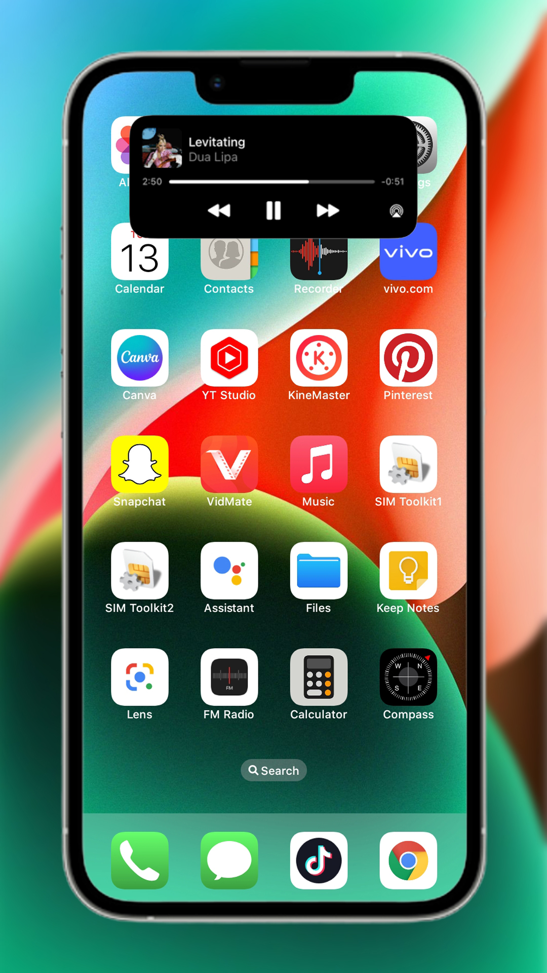 اسکرین شات 5 برنامه iPhone 14 Theme for Android