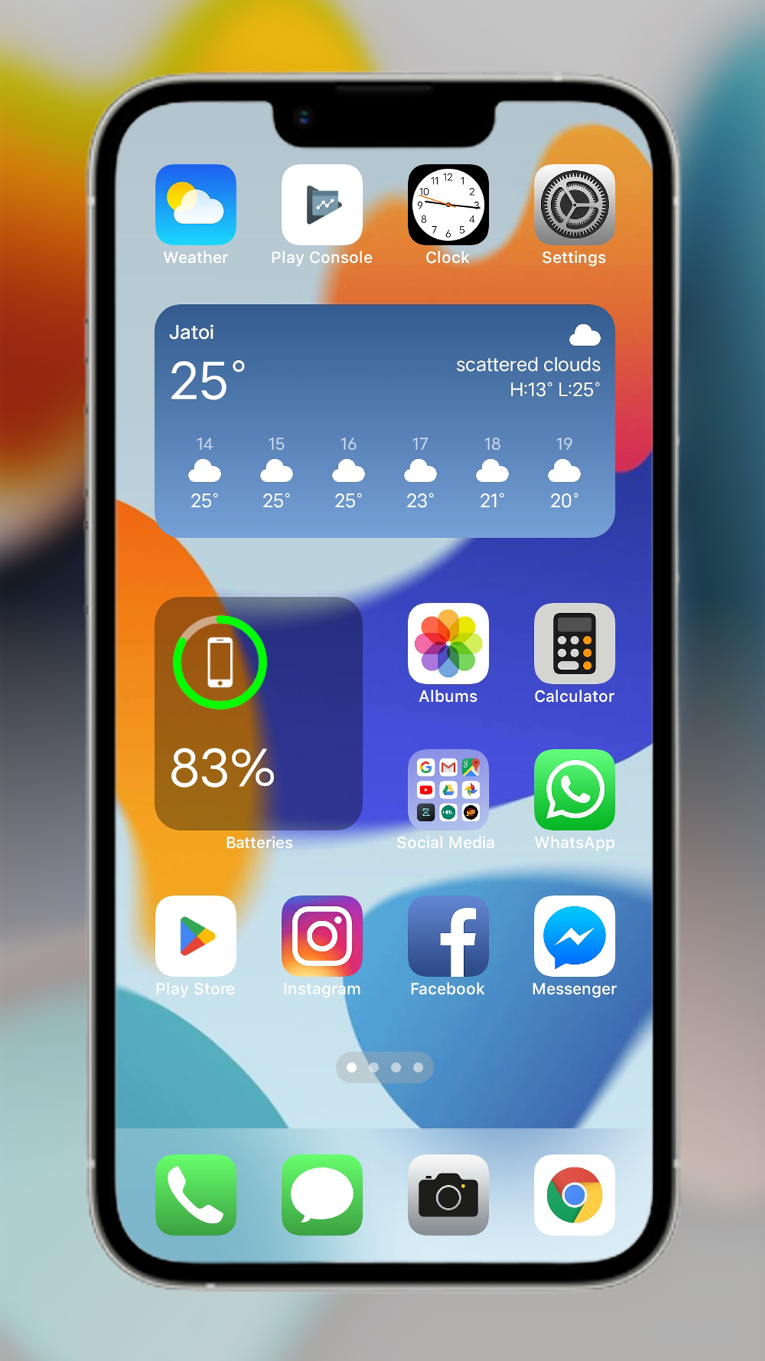 اسکرین شات 7 برنامه iPhone 14 Theme for Android