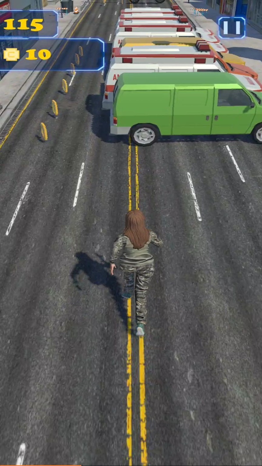 اسکرین شات 3 بازی ‏دونده خیابانی