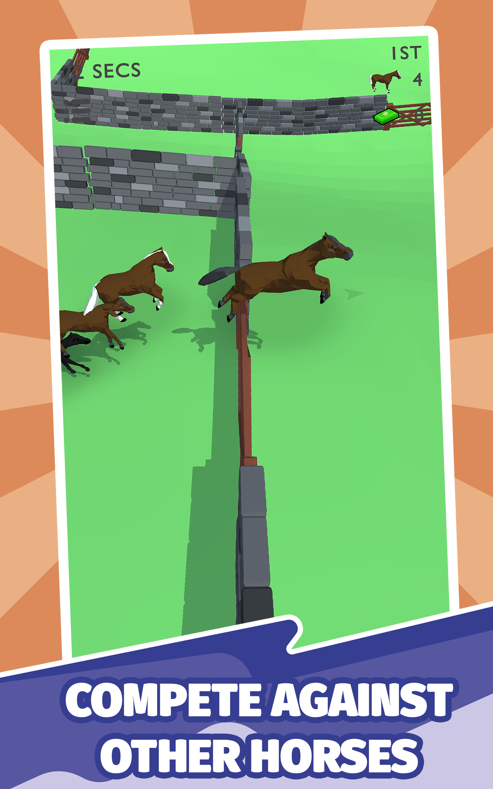 اسکرین شات 5 بازی HORSES.IO: Horse Herd Racing