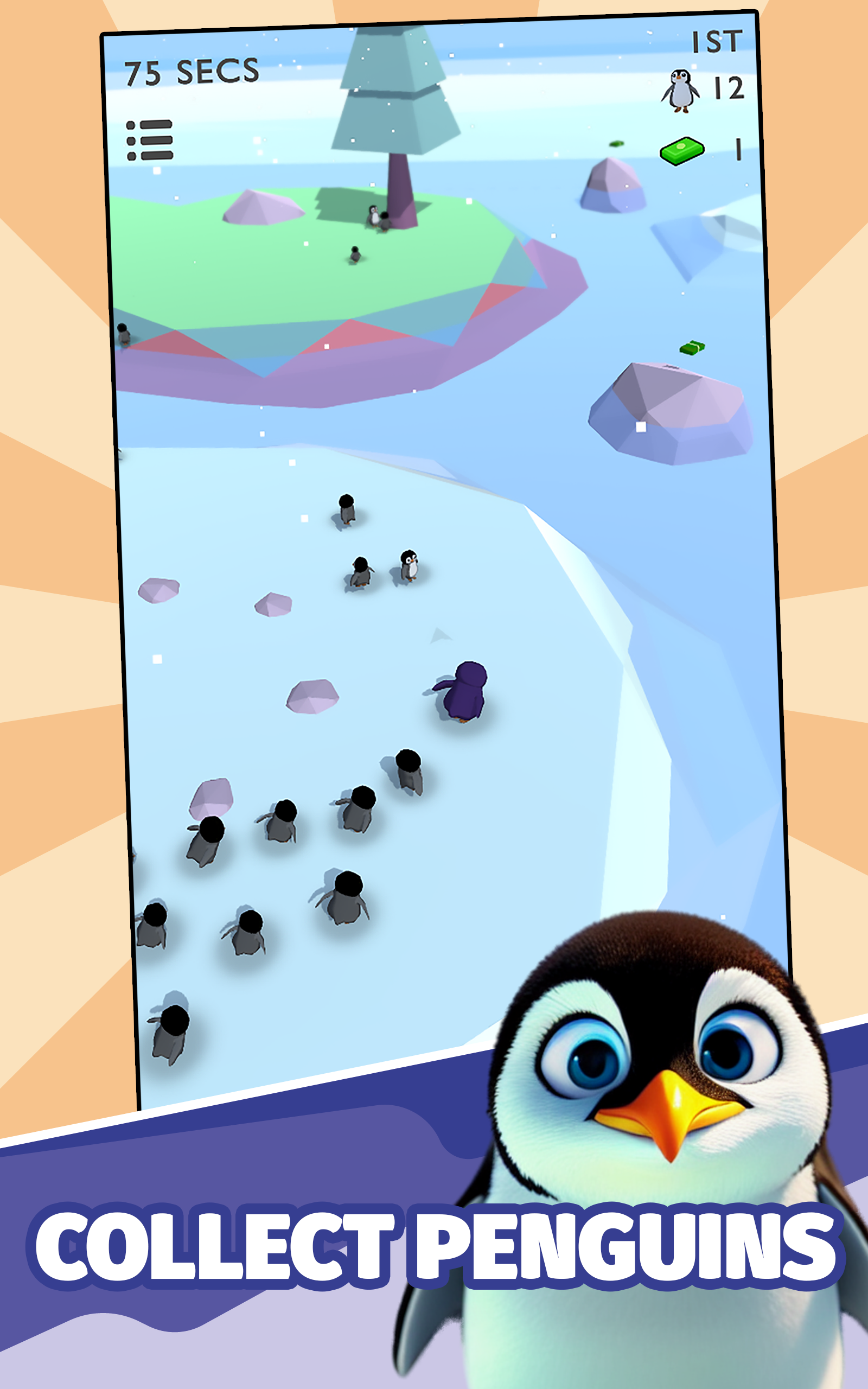 اسکرین شات 1 بازی PENG.IO: Penguin Battle Royale