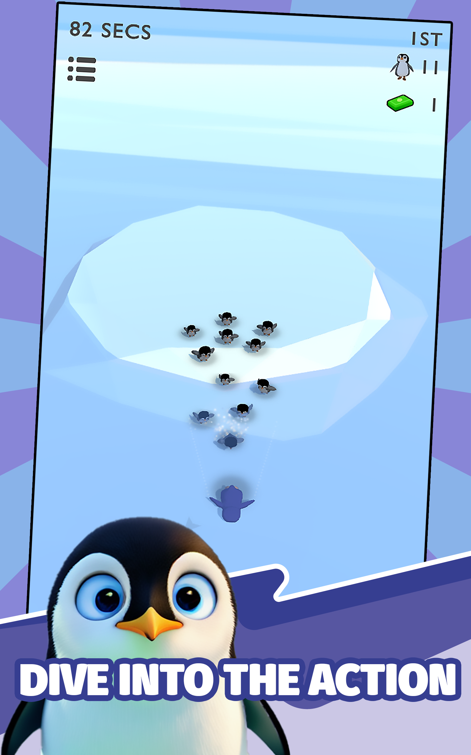 اسکرین شات 2 بازی PENG.IO: Penguin Battle Royale