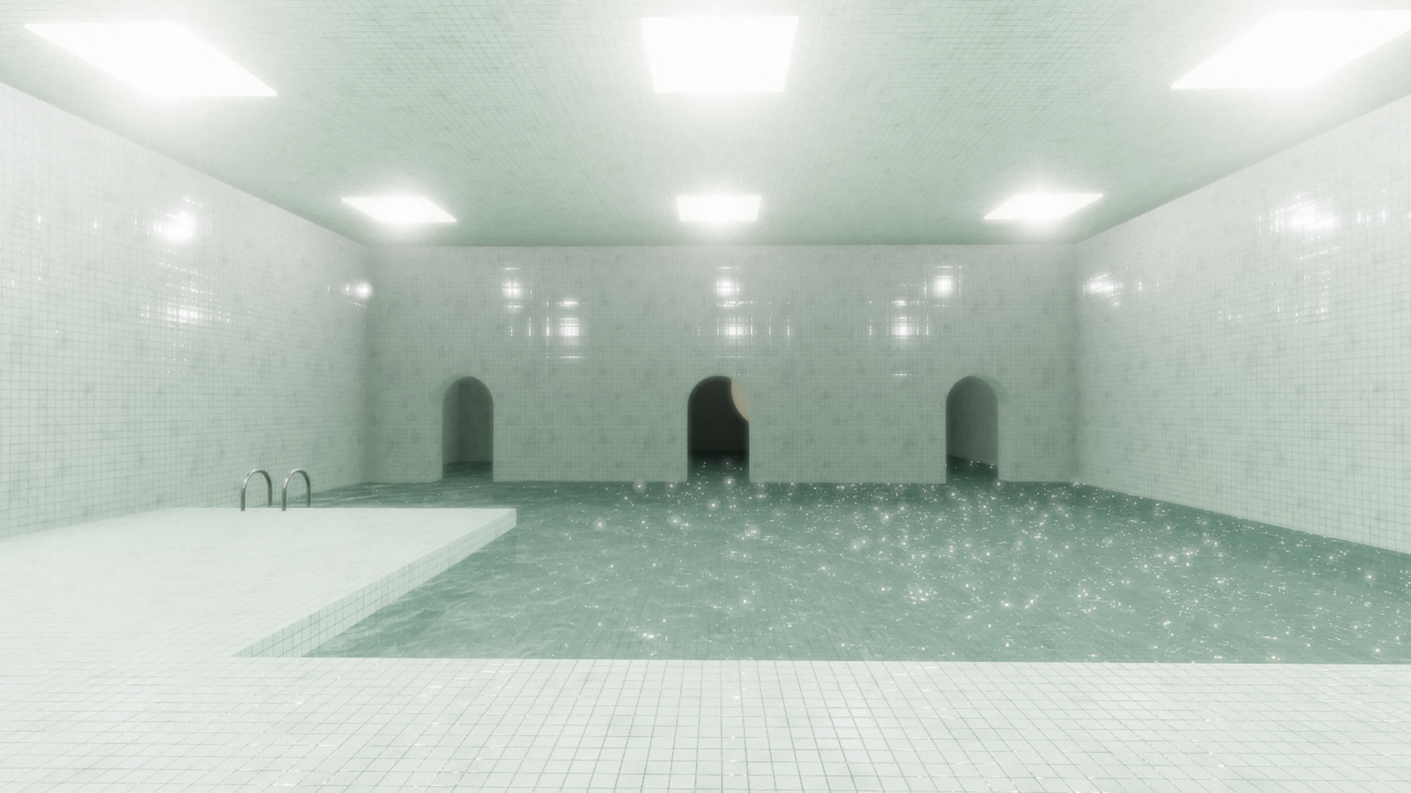 اسکرین شات 1 بازی The Wetrooms: Liminal Pools