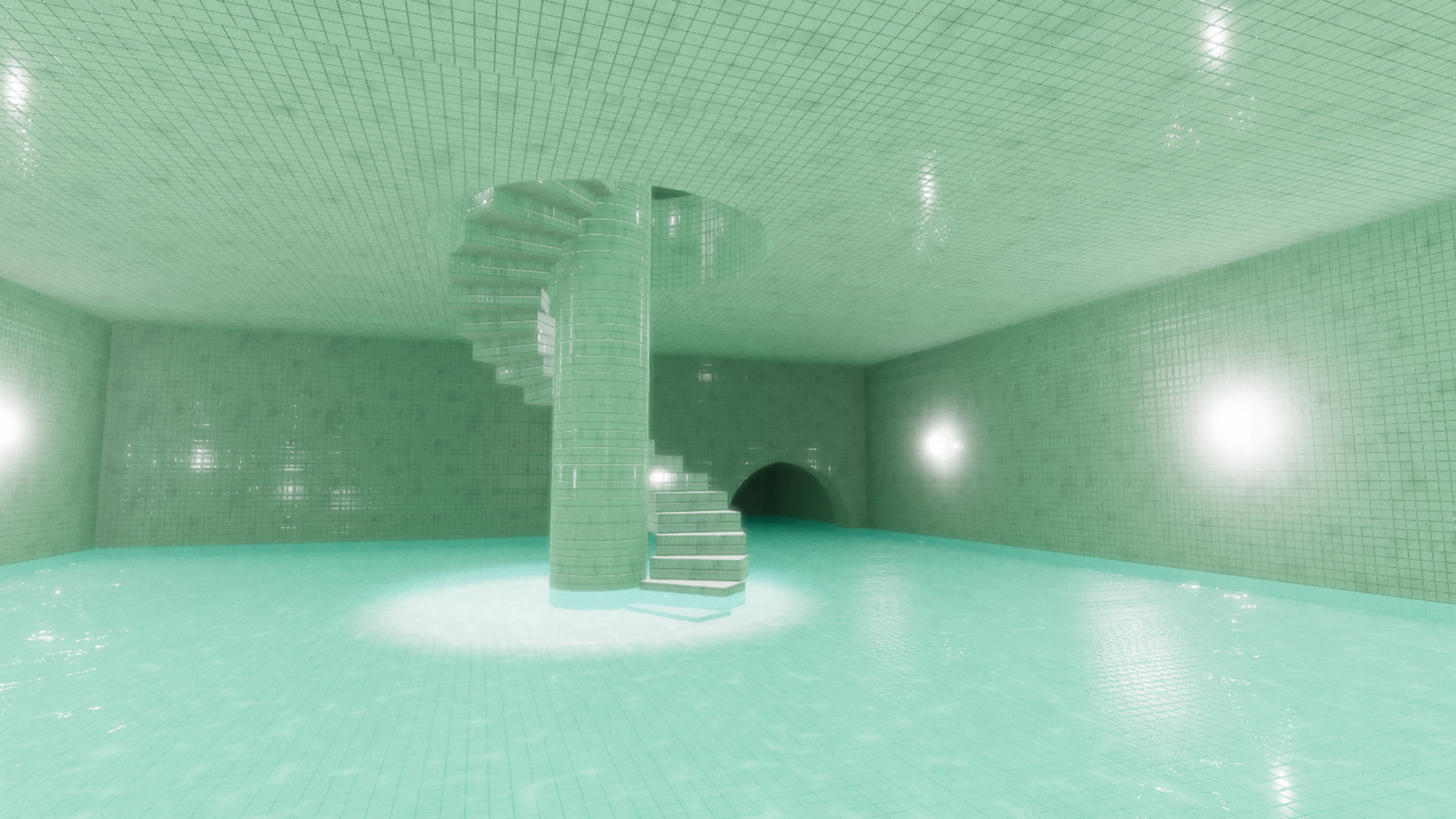 اسکرین شات 5 بازی The Wetrooms: Liminal Pools