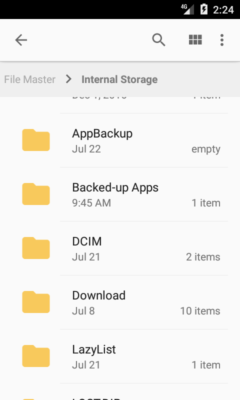 اسکرین شات 3 برنامه AM File Master - File Manager