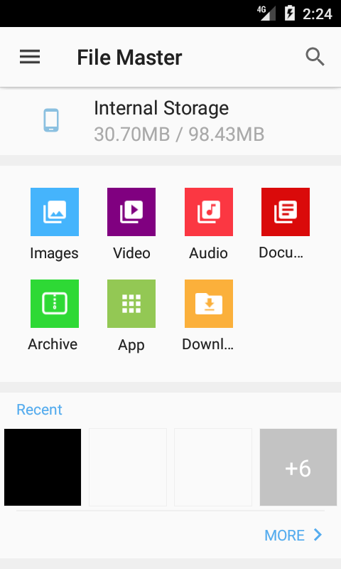 اسکرین شات 1 برنامه AM File Master - File Manager