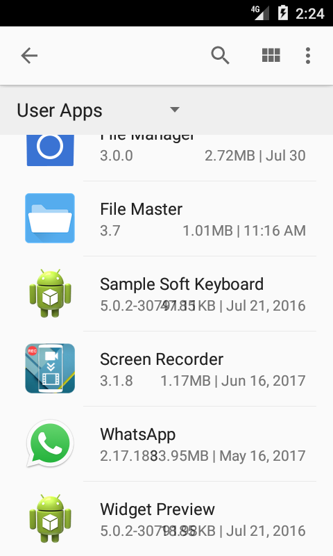 اسکرین شات 2 برنامه AM File Master - File Manager
