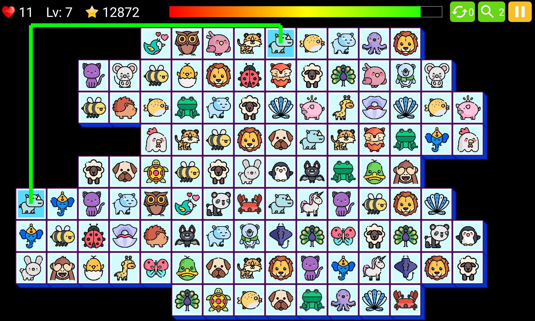 اسکرین شات 6 بازی Omo - Connect Animal