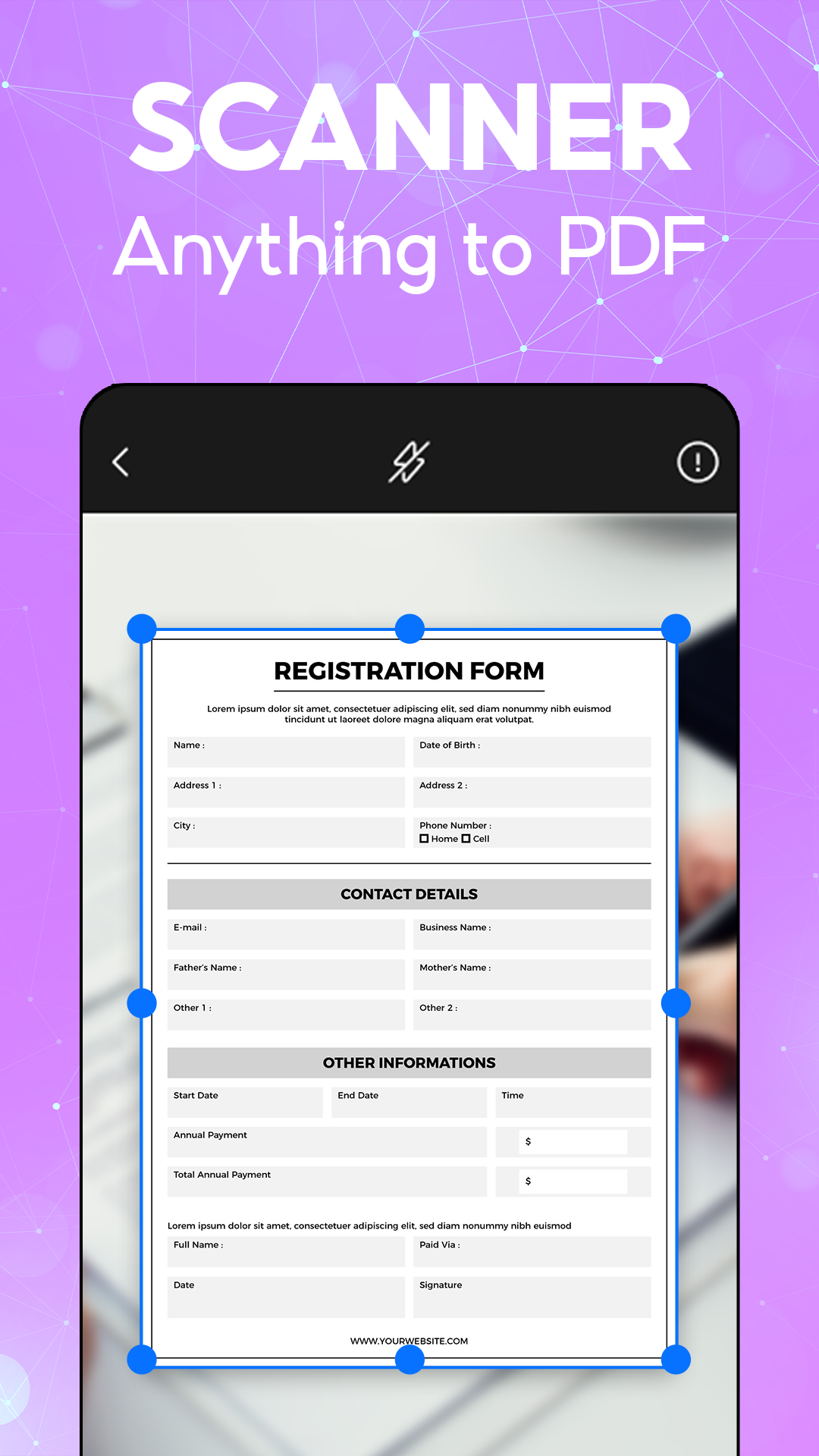 اسکرین شات 5 برنامه DocPro: All Document Reader