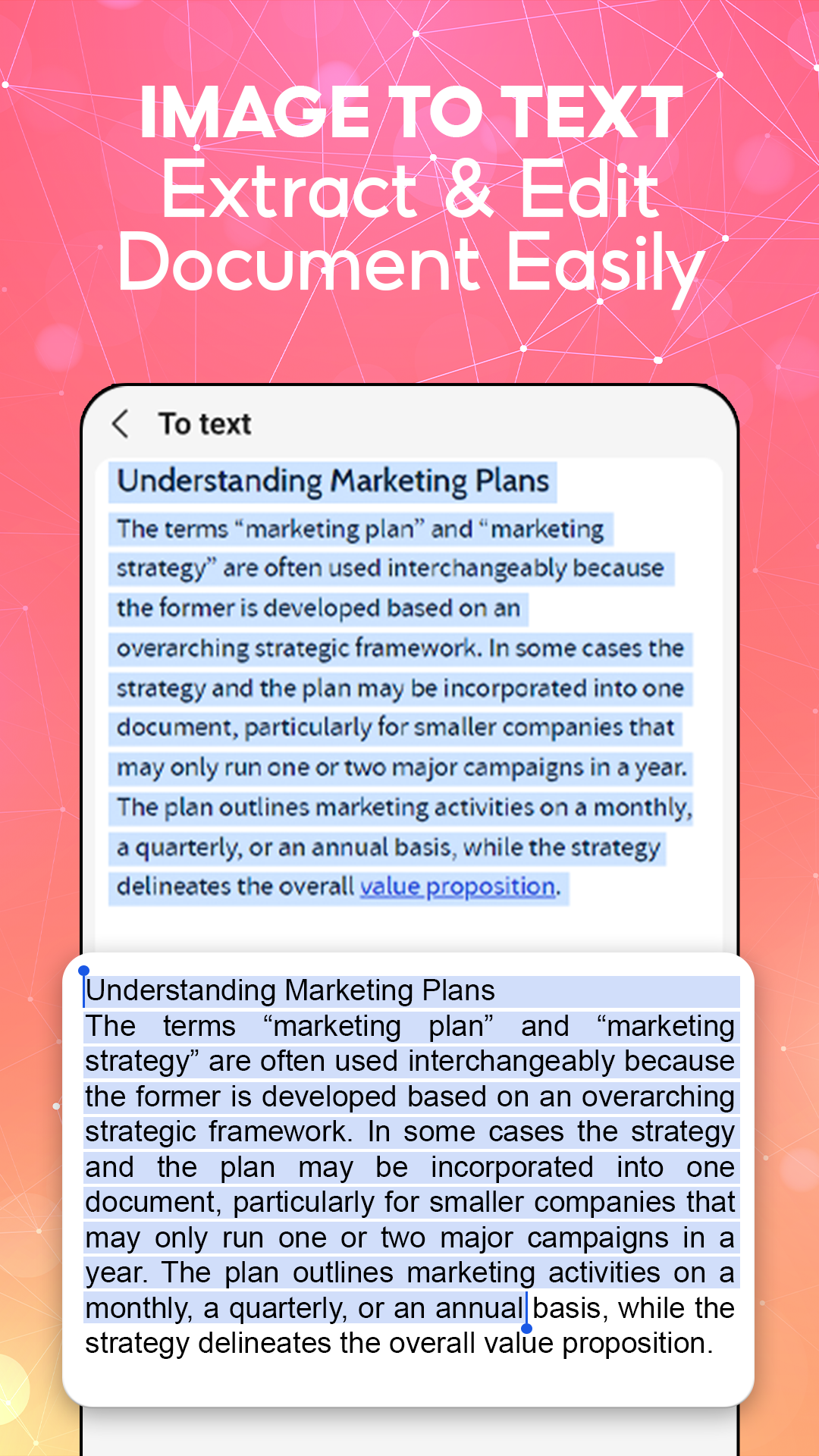 اسکرین شات 3 برنامه DocPro: All Document Reader