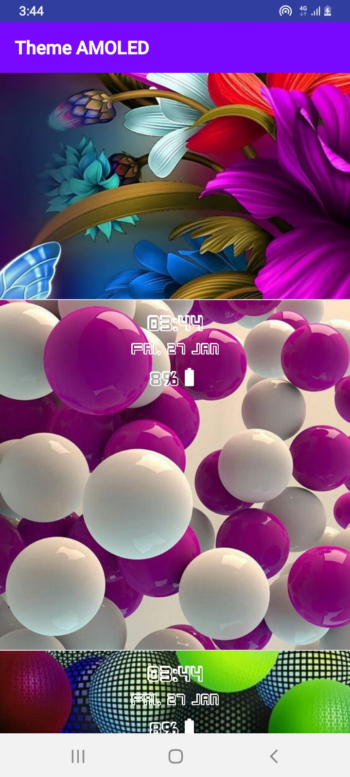 اسکرین شات 8 برنامه Always On Display–Super AMOLED