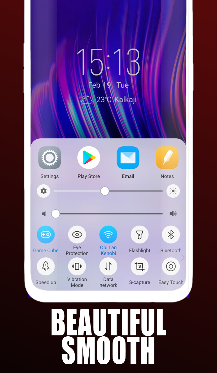 اسکرین شات 2 برنامه Vivo V20 Launcher, theme for Vivo V20 SE