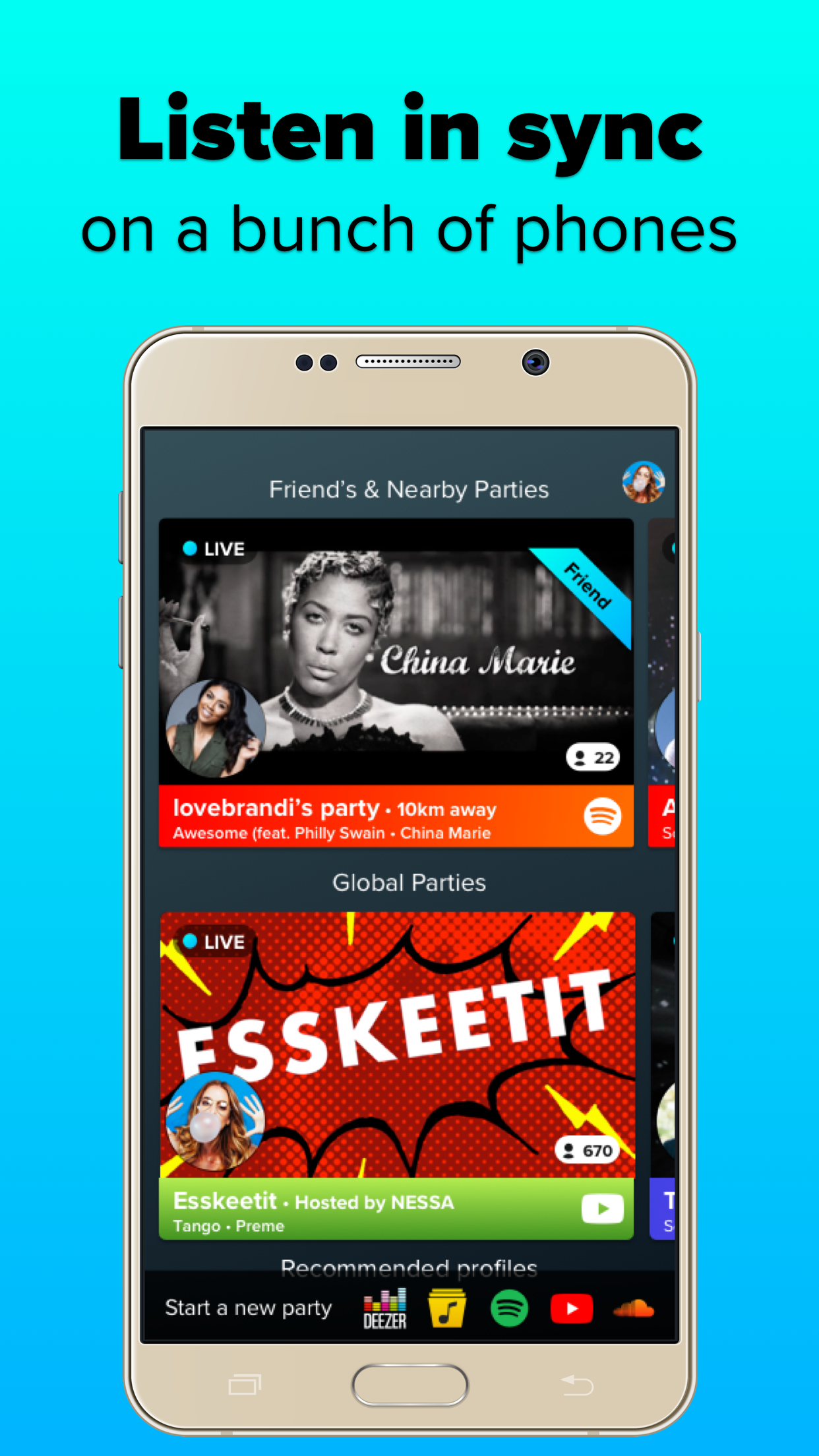 اسکرین شات 1 برنامه AmpMe - Speaker Booster
