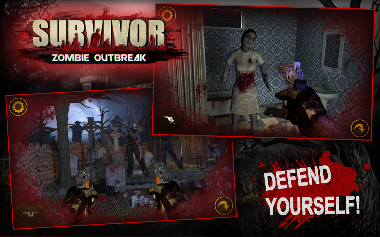 اسکرین شات 2 بازی Survivor: Zombie Outbreak