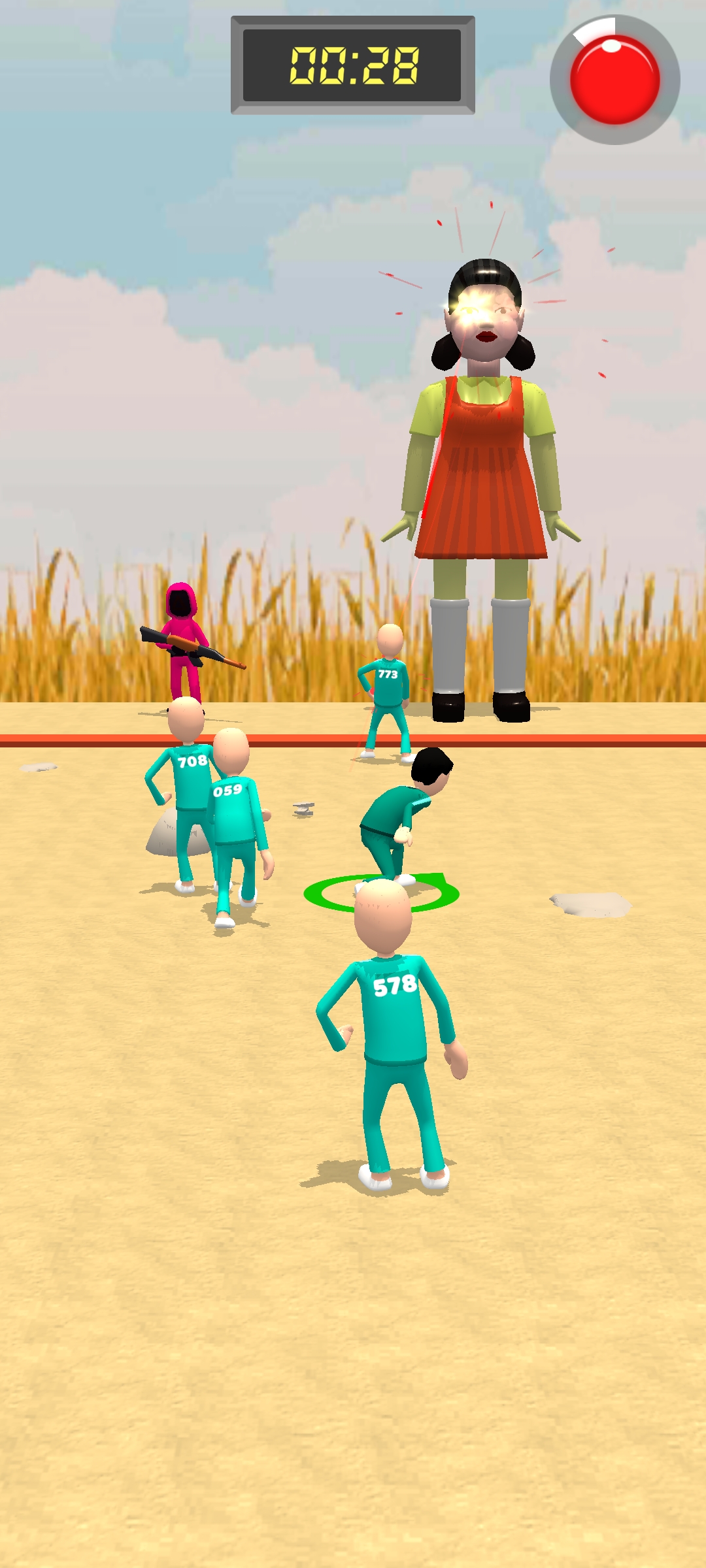 اسکرین شات 1 بازی Squid Game: Survival Challenge