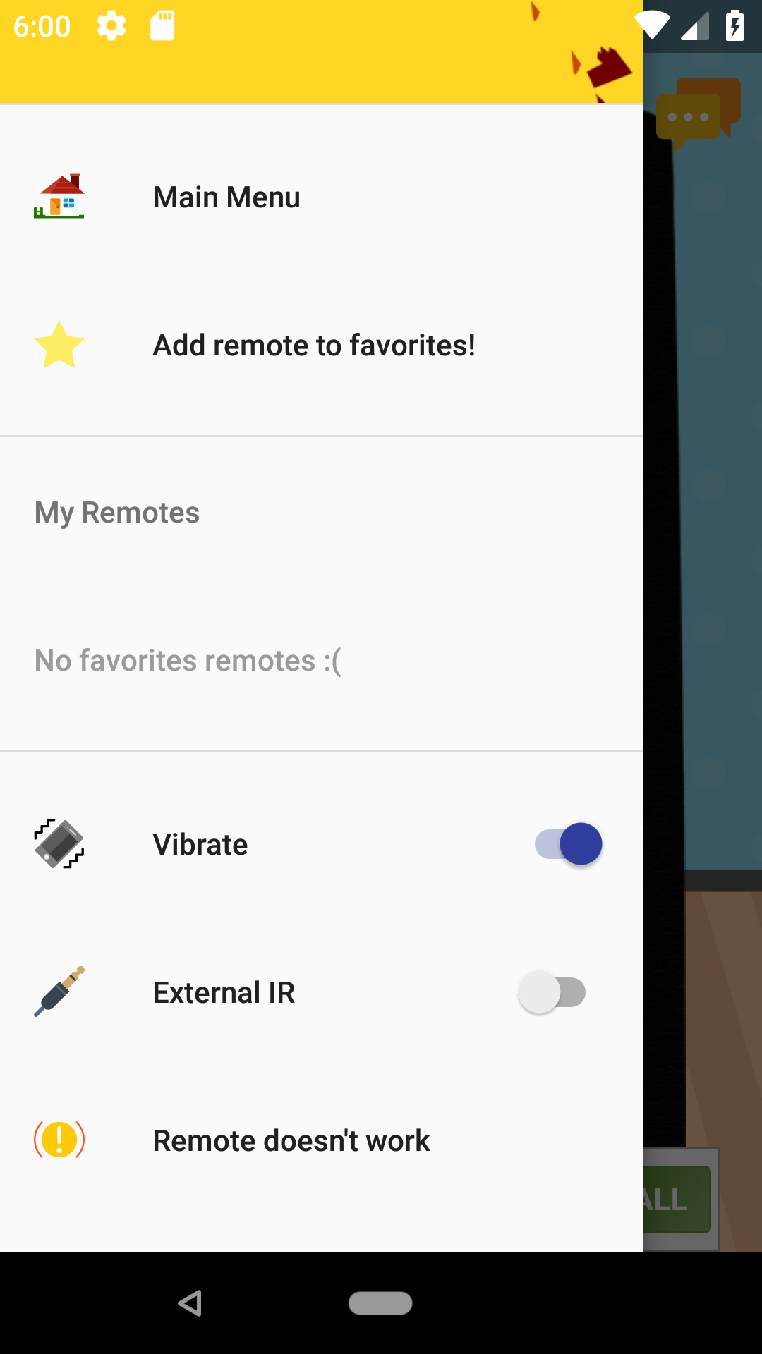 اسکرین شات 4 برنامه Remote Control For LG AN-MR TV