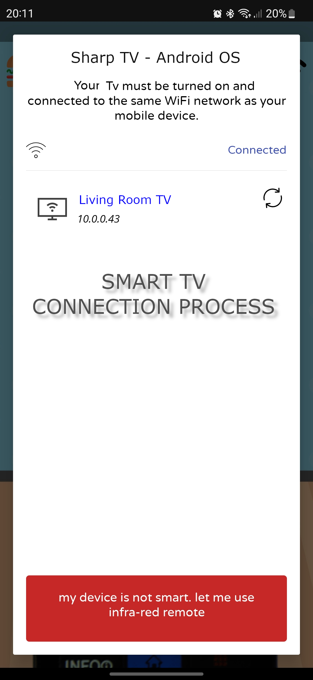 اسکرین شات 3 برنامه Remote For Sharp TV -WiFi/IR