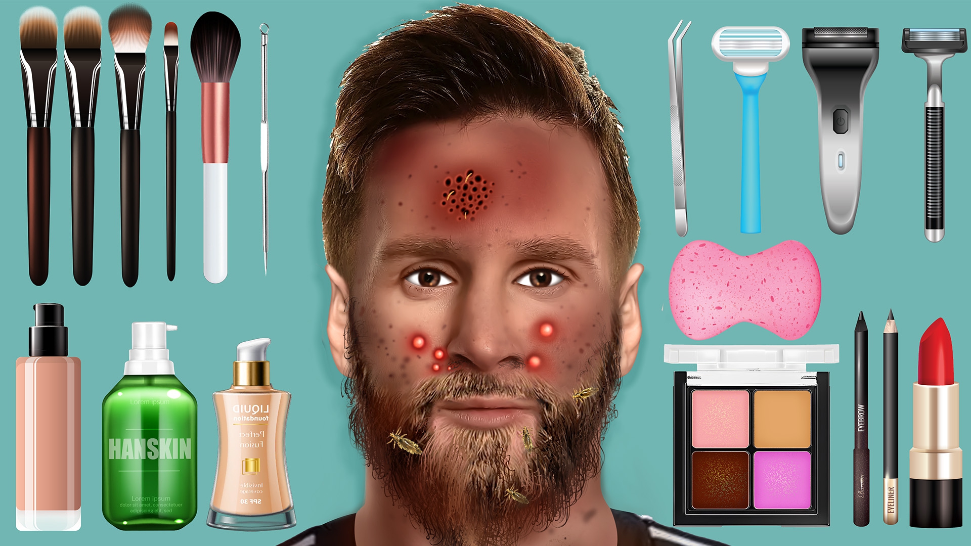 اسکرین شات 7 بازی Makeup Salon: Makeover ASMR