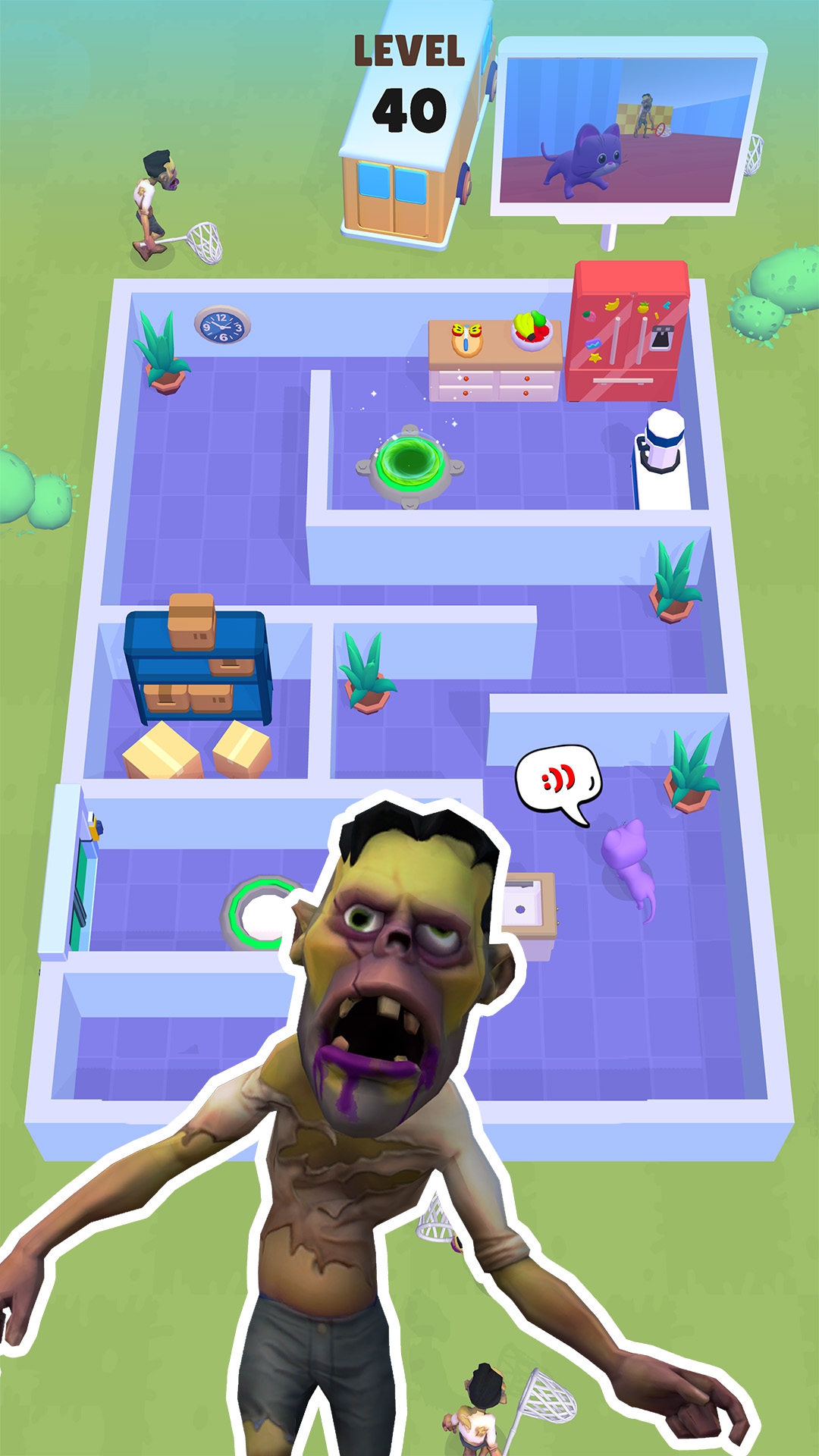اسکرین شات 4 بازی Meow Escape!