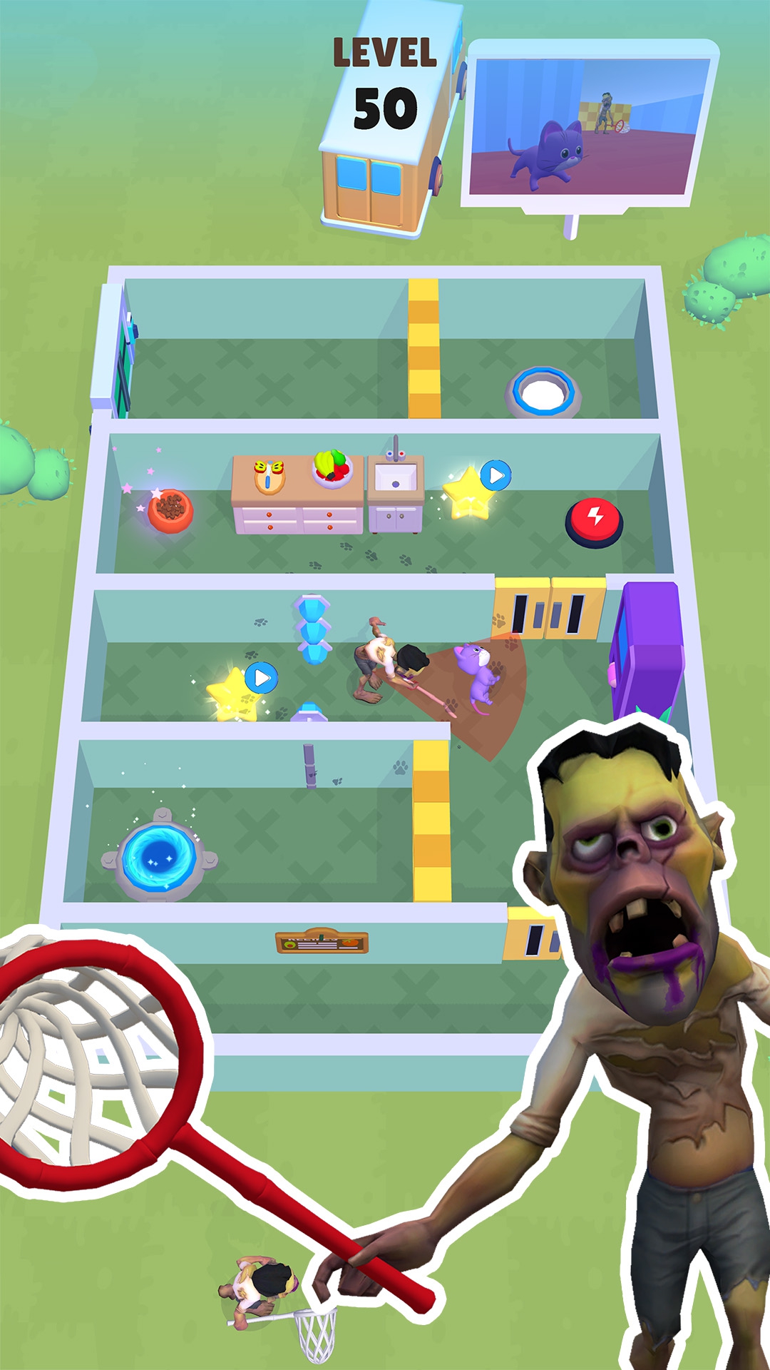 اسکرین شات 5 بازی Meow Escape!