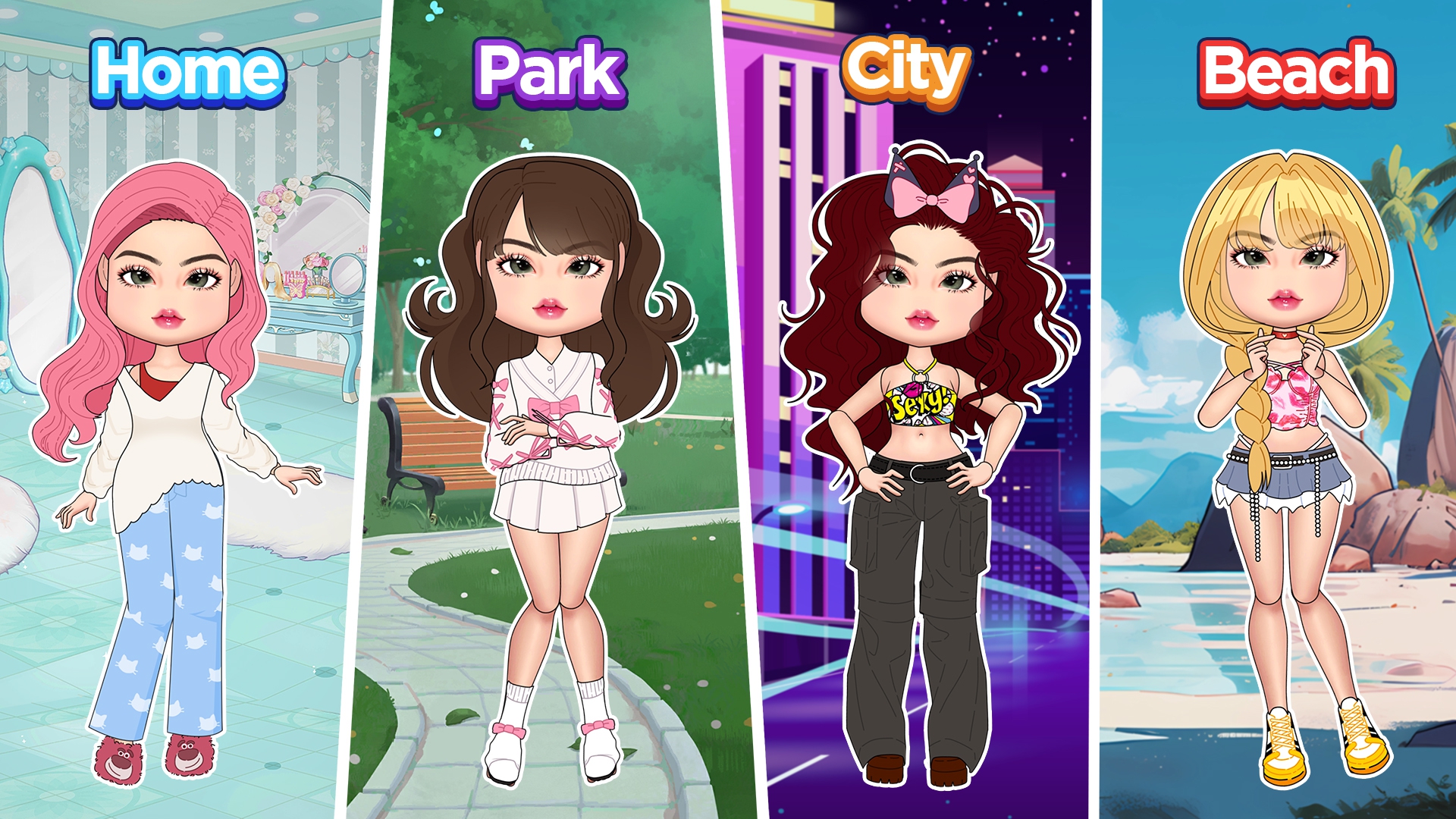اسکرین شات 2 بازی Catwalk Show: Dress Up Battle