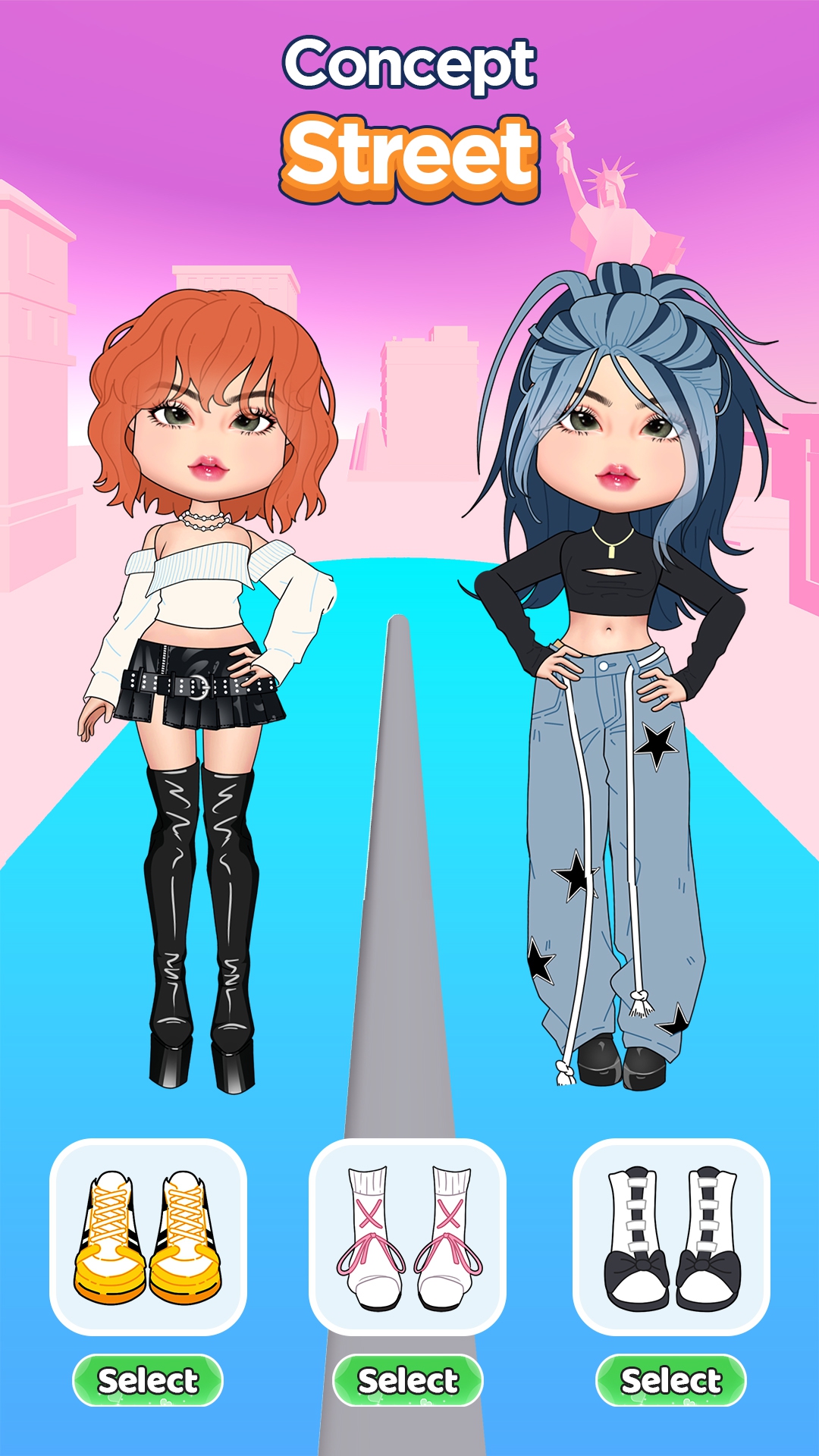 اسکرین شات 3 بازی Catwalk Show: Dress Up Battle