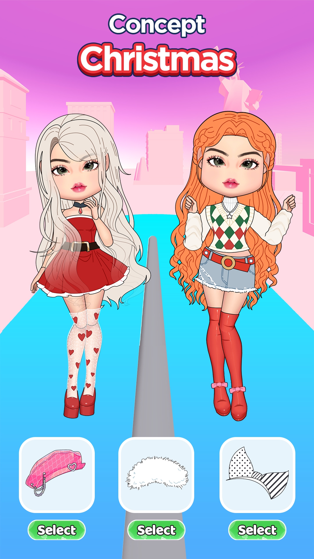 اسکرین شات 5 بازی Catwalk Show: Dress Up Battle