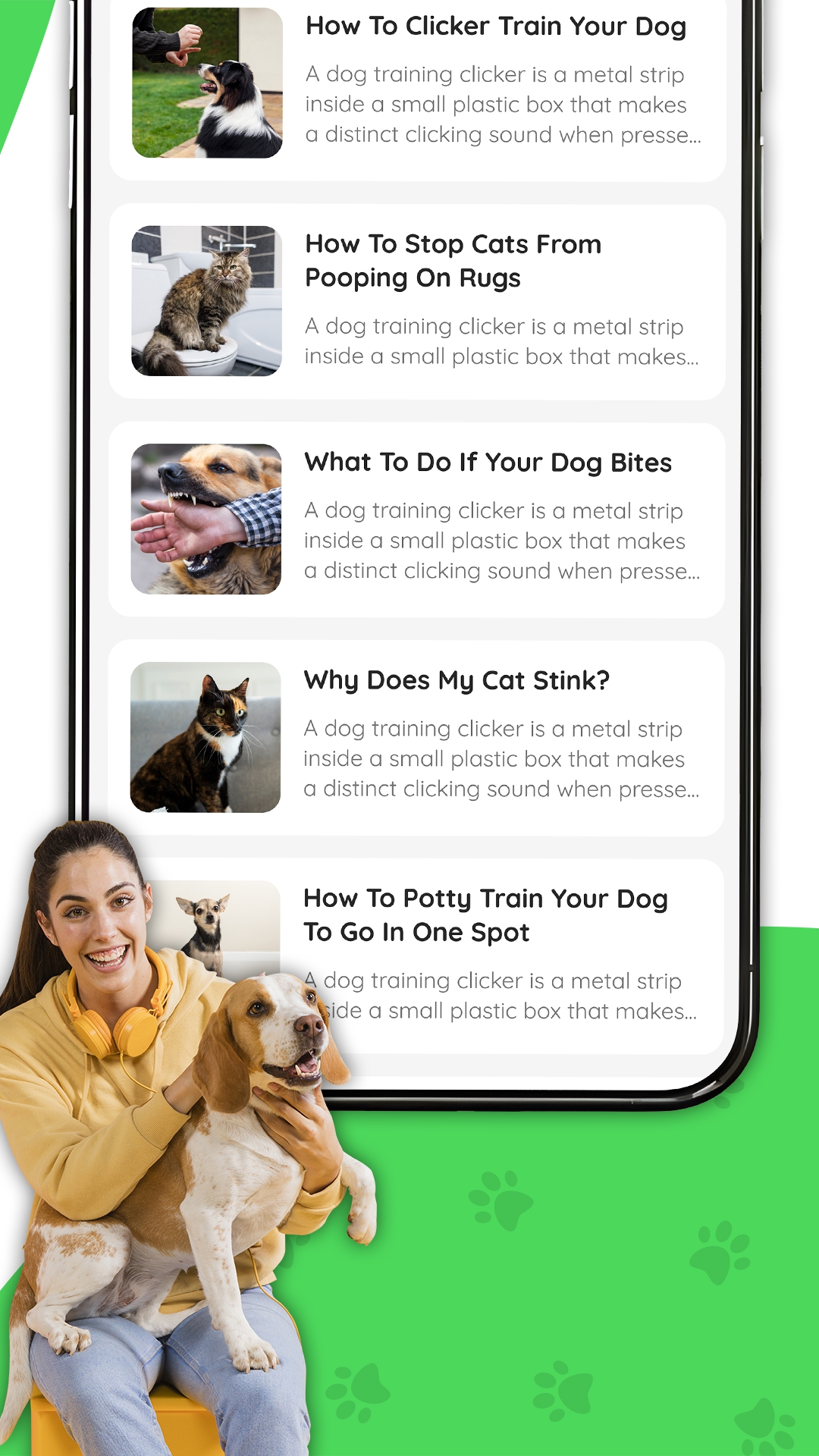 اسکرین شات 3 برنامه Dog Translator: Dog Sound