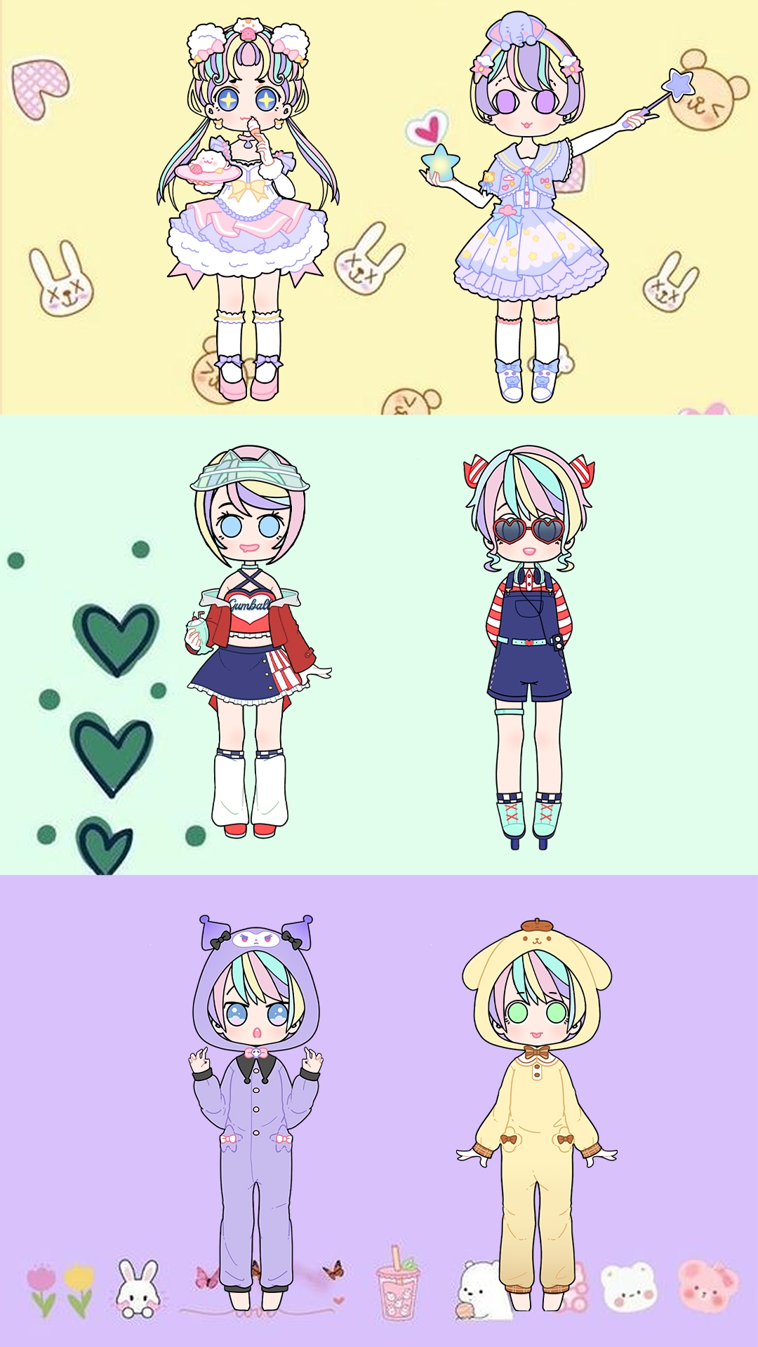 اسکرین شات 4 بازی DIY Anime Doll: Dress Up Game