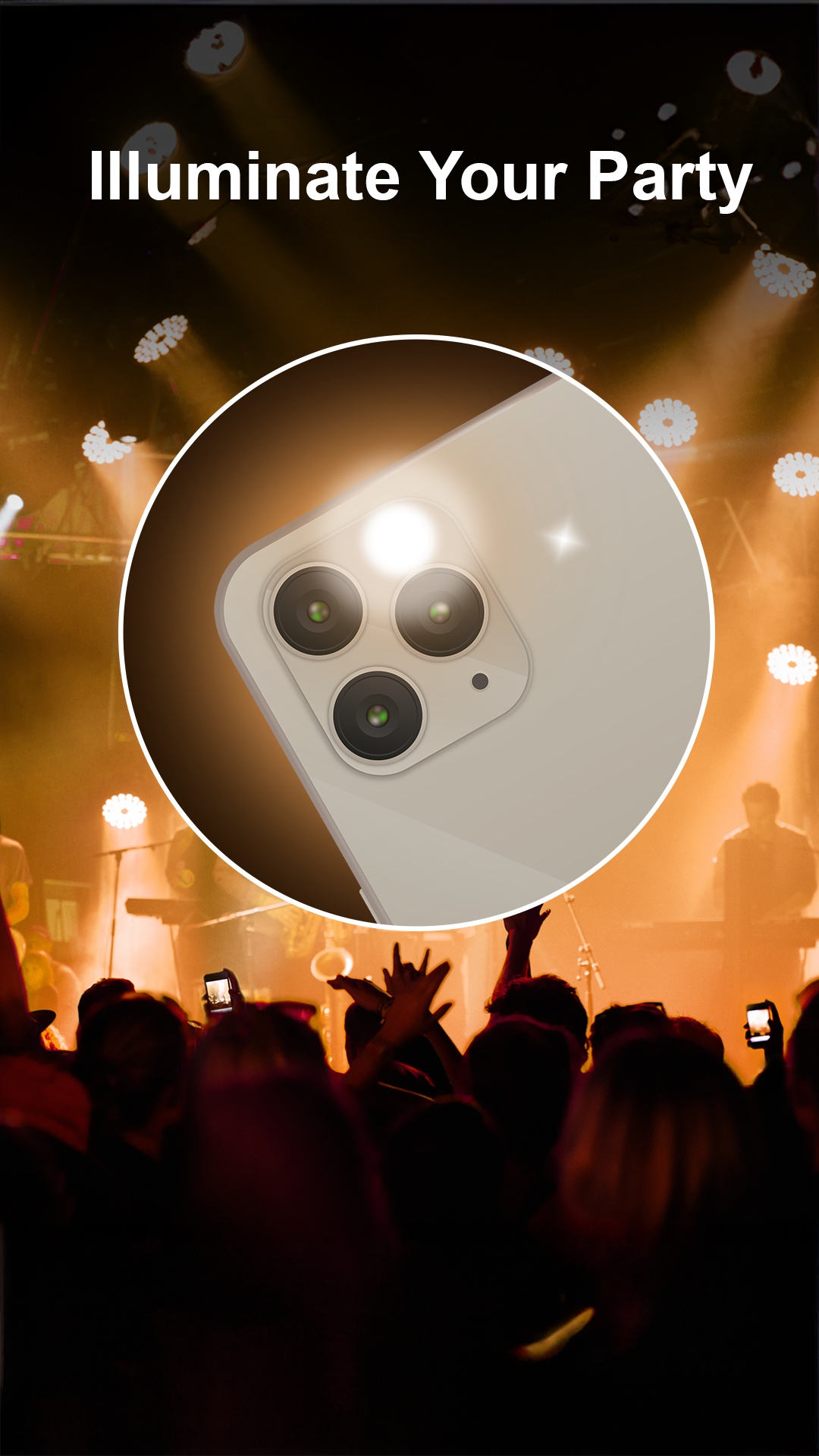 اسکرین شات 4 برنامه Flashlight Pro: Super LED