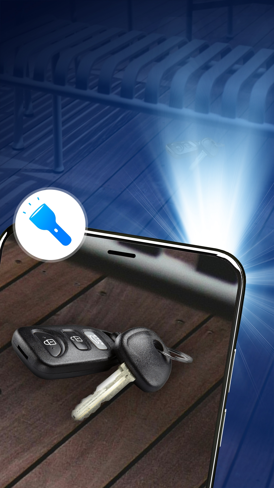 اسکرین شات 1 برنامه Phone Magnifier & Flashlight