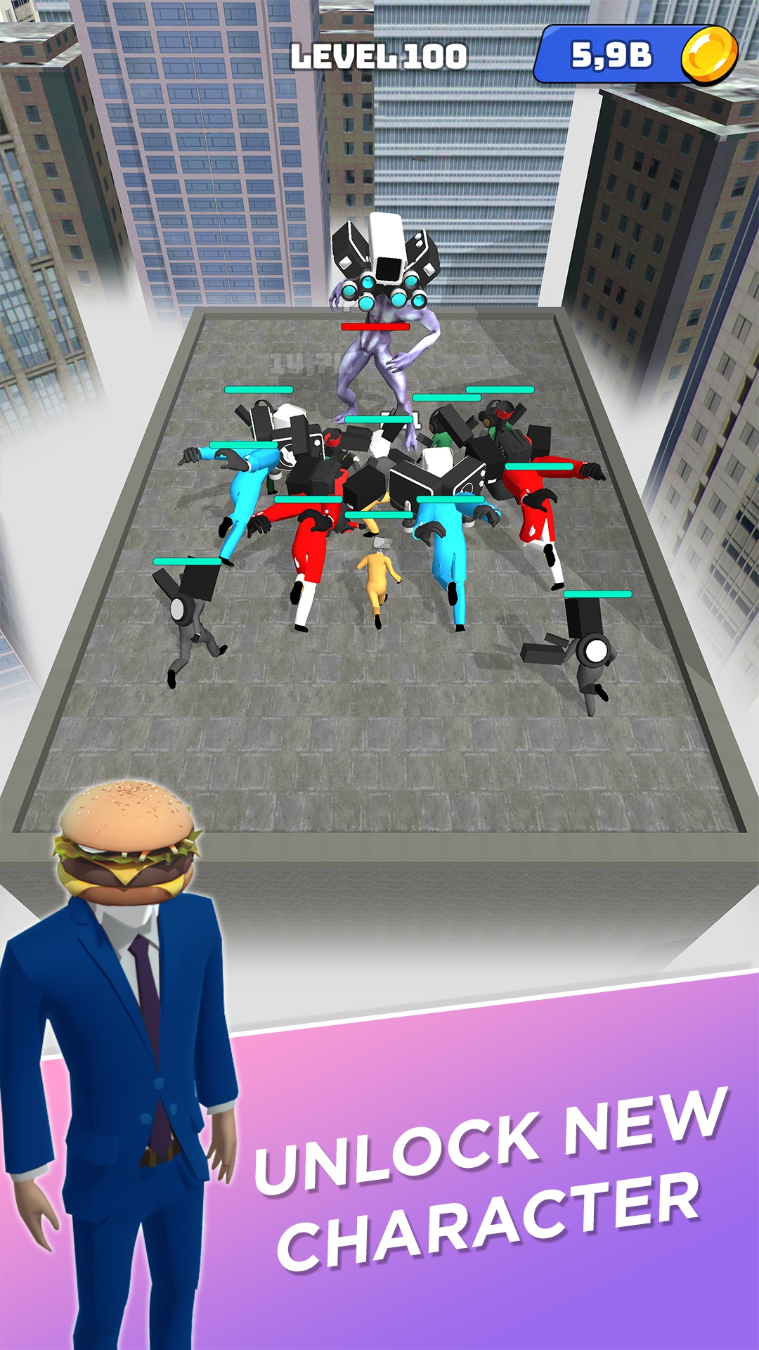 اسکرین شات 2 بازی Merge Master: Merge Monster 3D