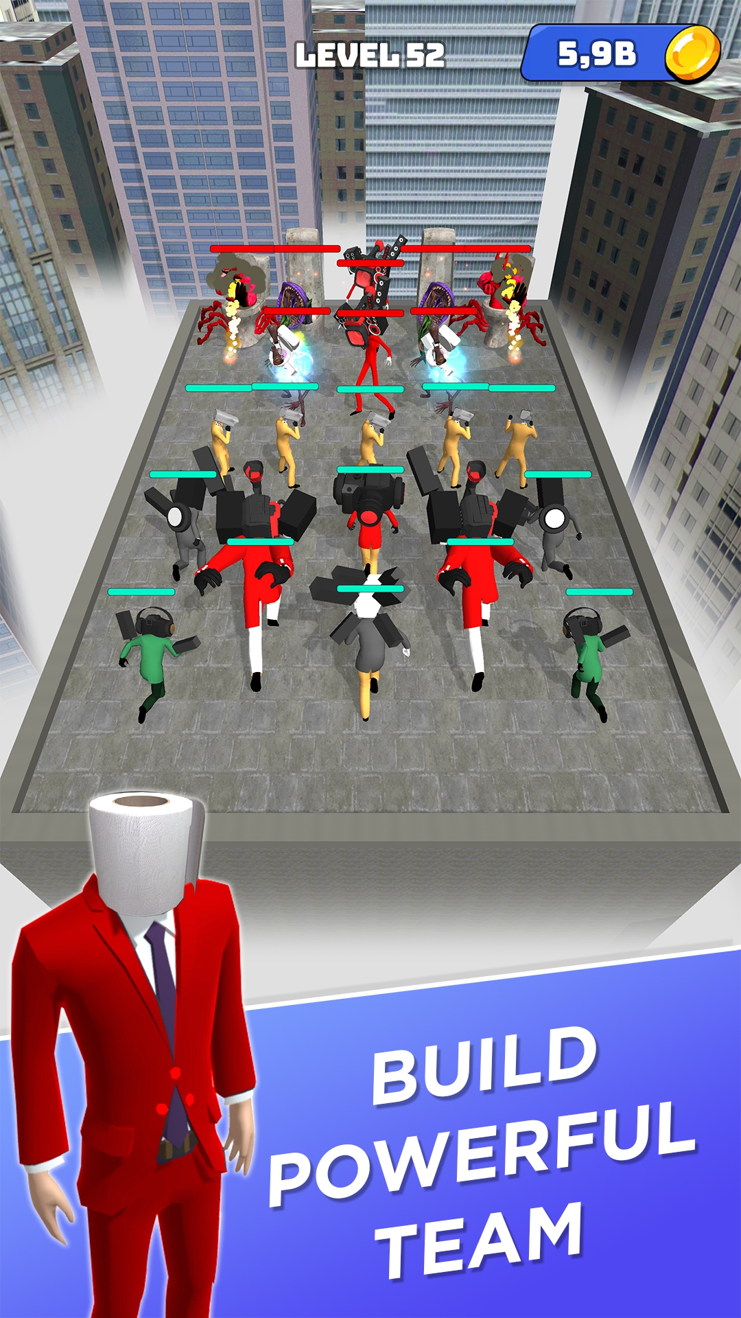 اسکرین شات 1 بازی Merge Master: Merge Monster 3D
