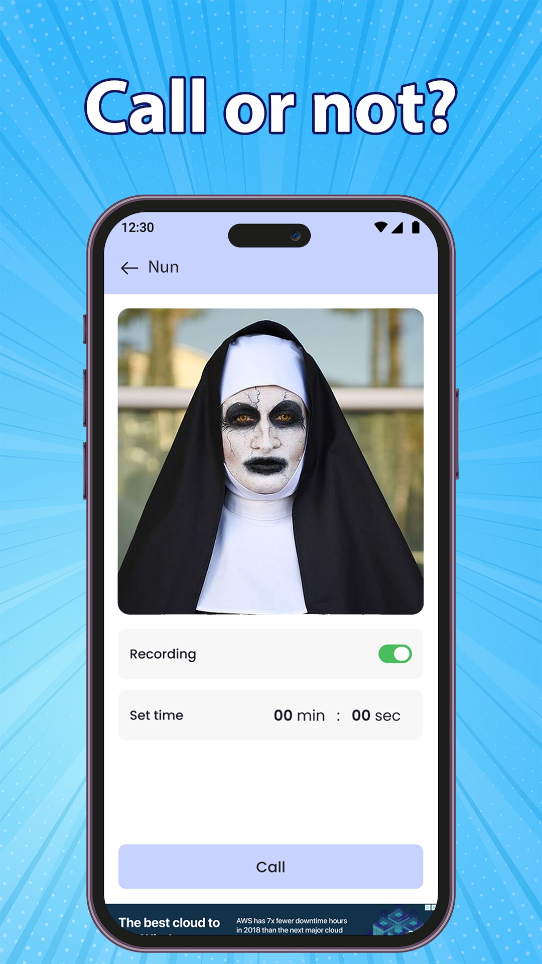 اسکرین شات 8 برنامه Prank Call - Idol Video Call