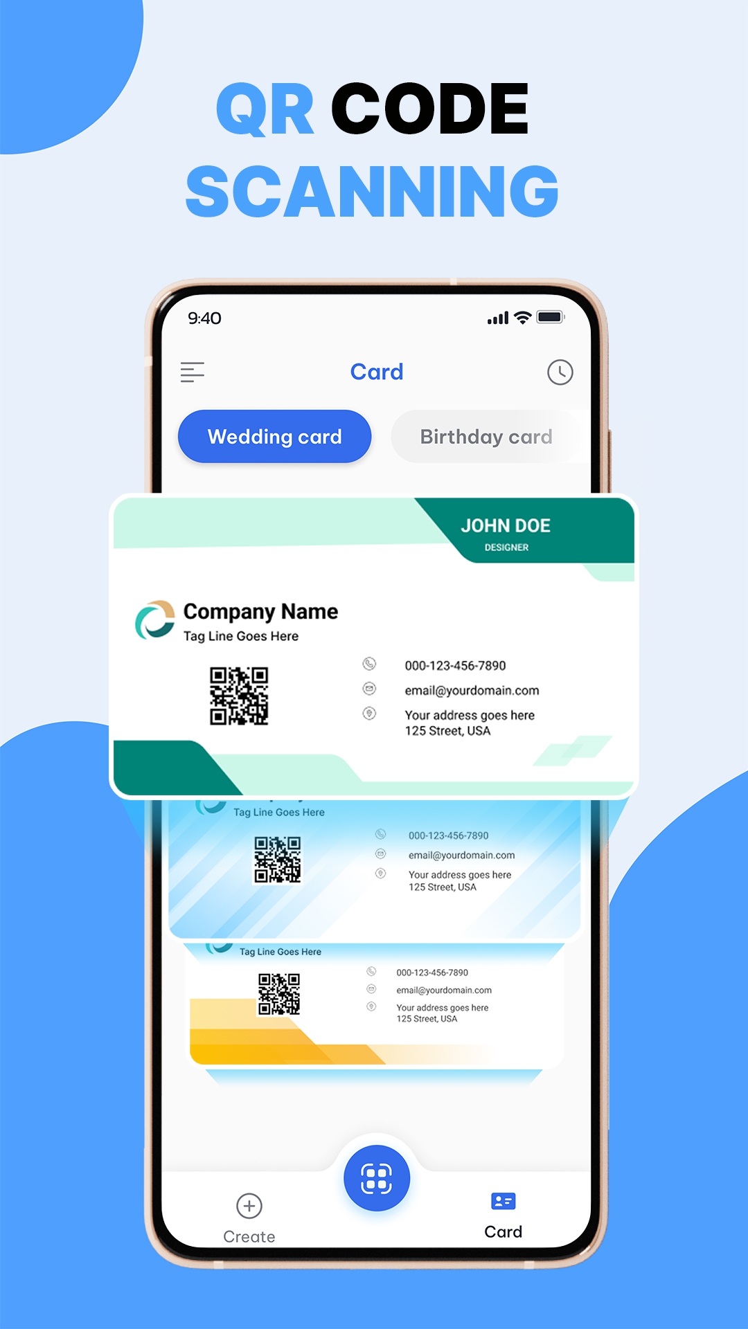 اسکرین شات 6 برنامه Scan, Create: QR Code, Barcode